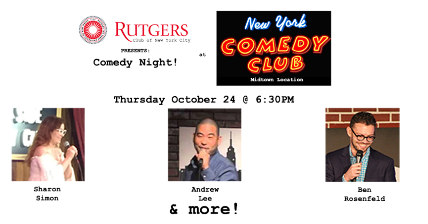 comedy show rutgers